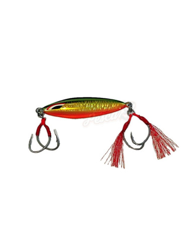 Mustad Mirotic Slow Jig 80g Cor: 001 (Green Gold)